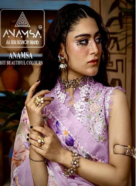 Anamsa 463 A To D Embroidery Jam Cotton Pakistani Suits Wholesale Price In Surat